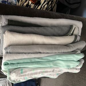 8 baby towels boy